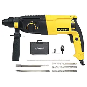 IBELL VORMIR Rotary Hammer Drill Machine VR RH 26-24, SDS Chuck, 800W, Copper Armature, 900RPM, Speed 4000/min, 26 mm, Impact Energy 3J