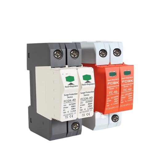 Parasurtenseur 2P CC 1000V de type dispositif de protection pour panneau solaire photovoltaïque