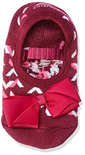 Meia Sapatilha, Puket, Bebê Meninas, Vermelho, 9 a 12 M