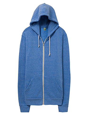 Alternative Unisex-Adult's Rocky Eco-Fleece Zip Hoodie