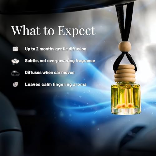 Image of Nytarra Car Perfumes Luxury Combo Pink Bloom & Sunshine Zest, No-Alcohol & Long-Lasting Fragrance Diffuser, Best Car Air Freshener, Premium Car Scent Hanging Pod
