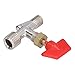 Needle Valve Straight Thread Iron 5Pcs Water Pipe Air Hose Flow Control Adjustable High Pressure Industrial Plumbing Accessories for Shipbuilding Chemical Power Plants