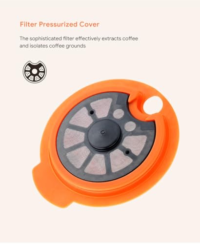 Capsule à café réutilisable pour machine Bosch Tassimo avec filtre 220mL