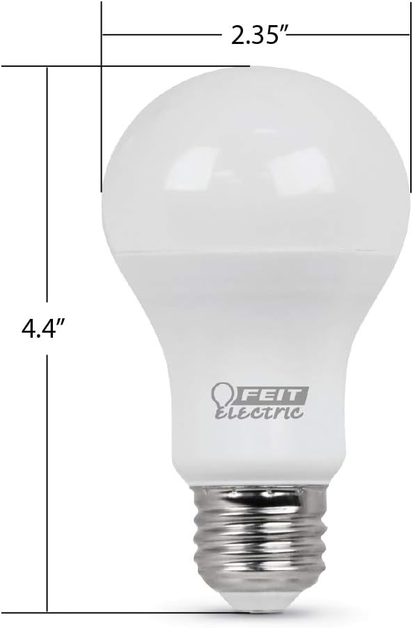 Greatest Product Feit Electric A800/850/10KLED/4 Bulb, 4.2 H x 2.4 D, 5000K Daylight Black Friday - 60% OFF Feit Electric A800/850/10KLED/4 Bulb, 4.2 H x 2.4 D, 5000K Daylight