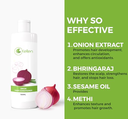 Image of Nourish Your Locks with Onion Hair Conditioner!