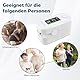 MOMMED Pulse Oximeter mit Display - Sauerstoffsättigung (SpO2), Pulsfrequenz (PR) & Perfusionsindex (PI) - Finger-Oximeter für Erwachsene & Kinder - Genau & tragbar für Sport, Fitness, Reisen