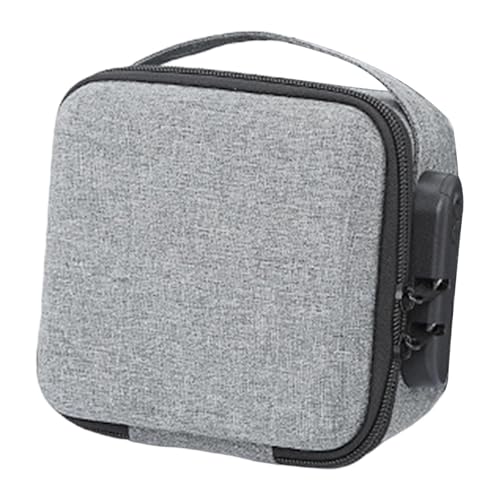 CarpNettore Bolsa para de Escritório, Estojo de Malha com Cadeado de Combinação, Ideal para Uso Profissional, Pessoal E em Viagens, 21 Cm X 14 Cm X 11