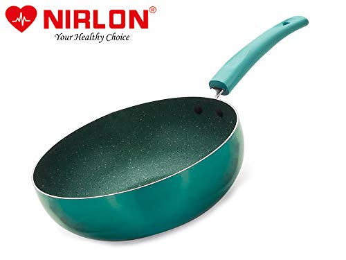 Image of Nirlon Induction Base Non Stick Aluminium Deep Kadhai