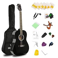 Amazon | BESYOU アコースティックギター 初心者入門用セット 大人