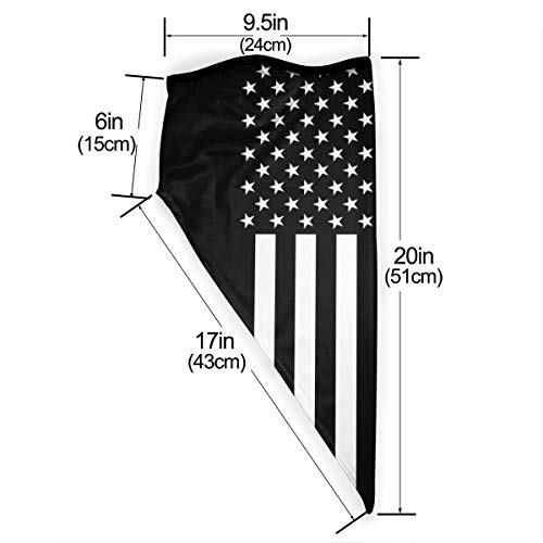 3Pcs Black Power Pan-African Flag Outdoor Half Face Scarf Bandana Breathable Neck Gaiter Balaclava #TOP1