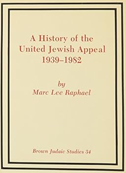 Paperback A History of the United Jewish Appeal, l939-1982 Book