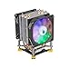 Stabilny Cooler CPU z 6 Direct Contact Heatpipes i dwa 90 mm Wentylator PWM Multi Kompatybilny Dual Tower LED CPU Air Cooler Wydajny