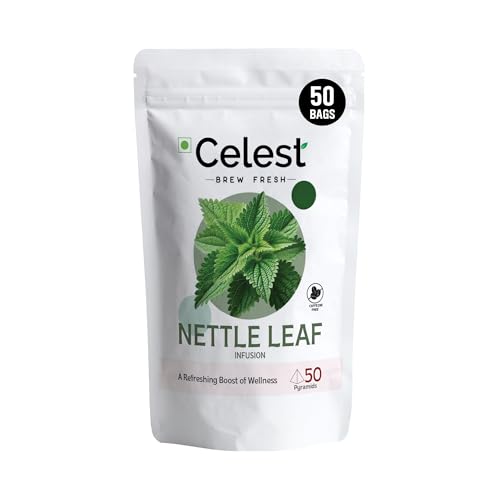 Image of Celest Nettle Leaf Tea | Nettle Tea - 50 Teabags | Stinging-Nettle Tea Bags