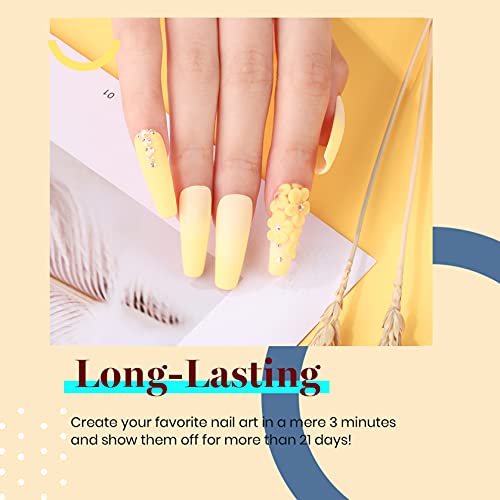 image for beetles Gel Polish Beetles Pastel Gel Nail Polish 15ml Yellow Nail Pol