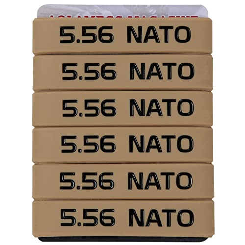 Aolamegs Magazine Marking Band 6 Pack (Khaki-Black)