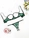 Avidlove Lingerie Set For Women Sexy Bra and Panty 2 Piece Lace Lingerie Set With Underwire Green M