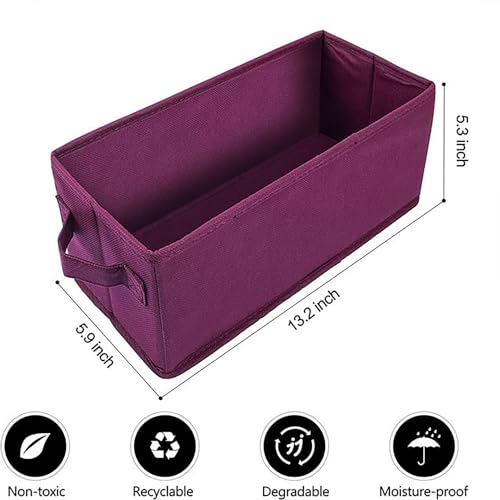 Image of UENTIP CD Storage Box - Pack of 2 CD Case holder,For Home Car Travel Office | CD Organizer - 13.2 inch x 5.9 inch x 5.3 inch, Hard Non-Woven Fabric, Holds 60 Full Jewel Case CDs,120 Slim Case CDs,or 330 Sleeved CDs