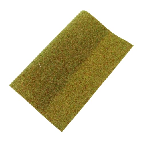 Abaodam 模型用人工芝マット 耐久プラスチック製 フェイクグラス 造園模型 建築 ジオラマ サンドテーブル装飾 室内外対応 四季風景適用