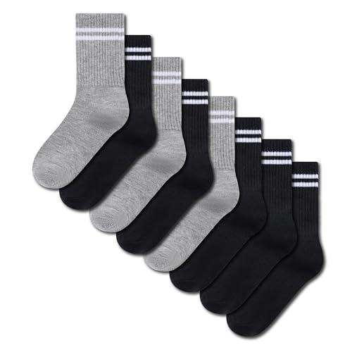 The Essentials Wardrobe - The Essentials Wardrobe Boys TEW 8 Pack Sports Ankle Socks - UK 12.5-3.5/EU 31.5-36 - Assorted