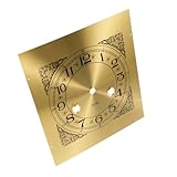 Compatibilité universelle : le cadran rond est dimensionné pour s’adapter à différents types de panneaux d’horloge, ce qui en fait un outil de réparation polyvalent pour les bricoleurs et les professionnels de l’horlogerie
