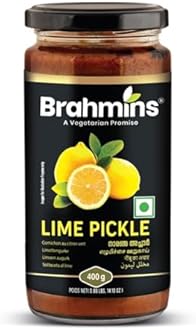 Lime Pickle Kerala Achar 400gms Brahmins Spicerange.com