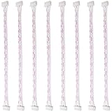ITROLLE JST XH Female Adapter Cable 8PCS 7.9 Inches/ 20cm 2.54mm Pitch 5 Pin Female to Female JST XH Female Connector Flat Ribbon Cable