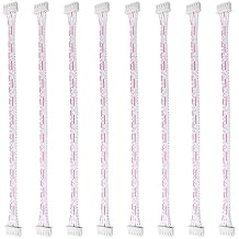 JST XH Female Adapter Cable 8PCS 7.9 Inches/ 20cm 2.54mm Pitch 5 Pin Female to Female JST XH Female Connector Flat Ribbon Cable