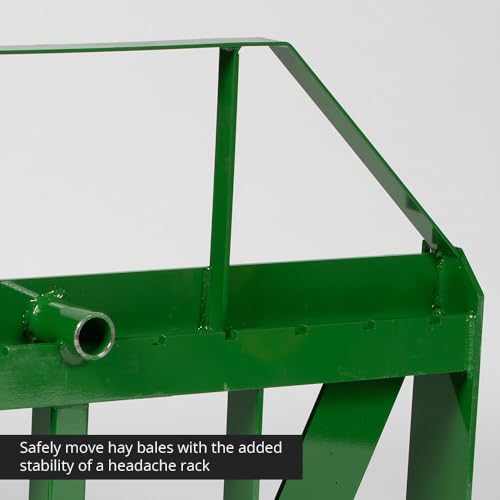Titan Attachments UA USA Made Pallet Fork Frame Attachment, Fits John Deere Global Euro Tractor, Rated 4,500 LB