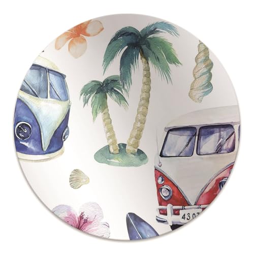 Résistance aux dommages garantie avec ce tapis de chaise rond 100cm