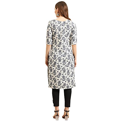 Image of Pinkmint Women's Crepe Digital Print Straight Kurta [Pack of 4]