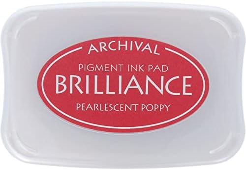 Tsukineko Brilliance Ink Pad, Starlite Silver,BIP93