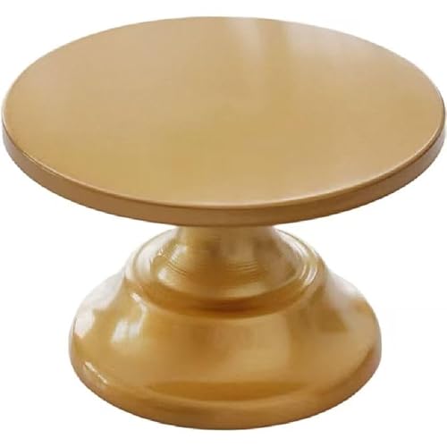 SUWOOPH Cake Dessert Display Stand, Serving Tray for Afternoon Tea(Gold,12x20cm)
