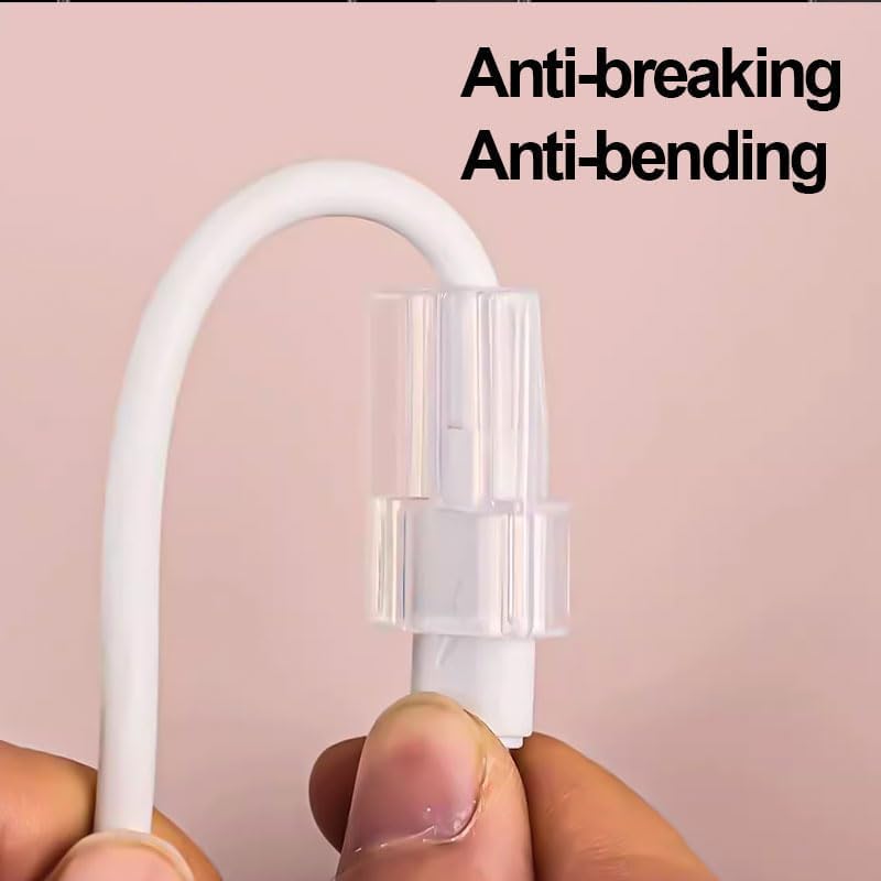 Generic Transparent Type-C Cable Protector, 5 Pieces - Image 5