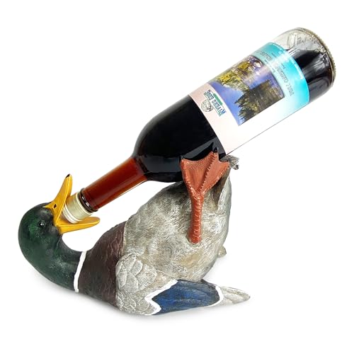 Rivers Edge 750ml Wine Bottle Holder Animal Decor