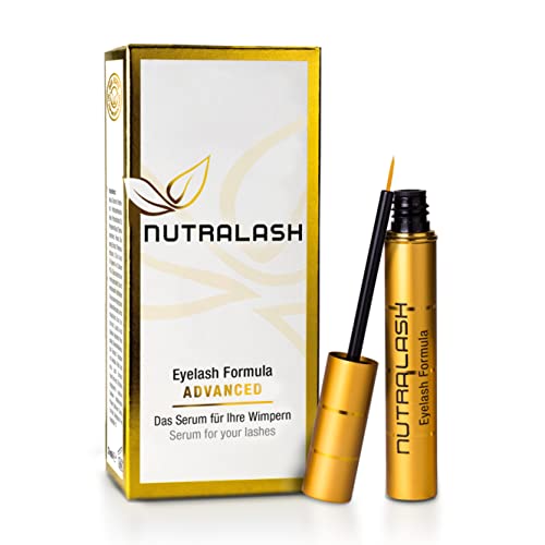 Nutralash ADVANCED Fórmula para Pestañas - Serum para Pestañas Largas en Sólo 4-6 Semanas I Serum para el Crecimiento de Pestañas I Crece Pestañas/Alargamiento I Made in Germany I 3ml