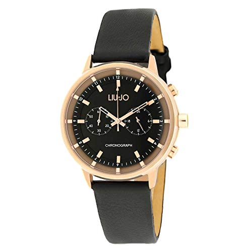 Chronographe homme Liu Jo Future Stars 41mm montre quartz acier dore rose tlj1666
