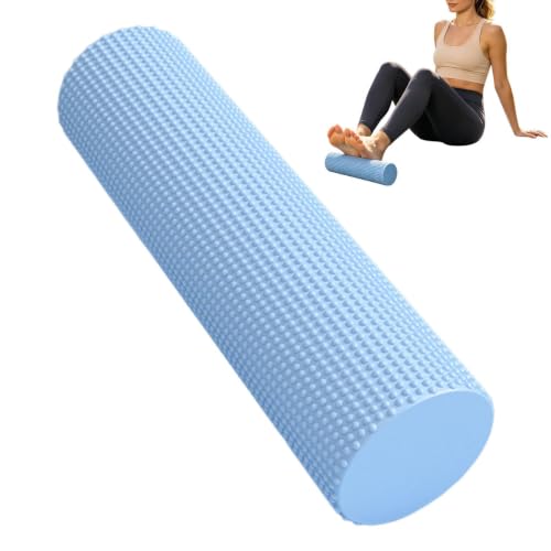 Rodillo para piernas de espuma suave 45 cm para masaje muscular de espalda y pantorrillas