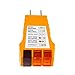 Katzco Receptacle Tester - Ideal for 110-125 Vac 3 Wire Receptacles. Tester Indicates Open Ground, Open Hot, Open Neutral, Hot and Ground Reverse, Hot and Neutral Reverse and Correct