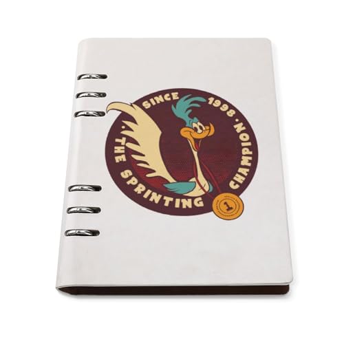 ノート ワイリー・コヨーテとロード・ランナー メモ帳 バインダーノート A5 6穴 90枚 てちょう ハードカバー メモ ンダー A5サイズ 横罫線 ??本 文房具 オフィス用品 ルーズリーフ 学生 キャンパス おしゃれ プレゼント 贈り物