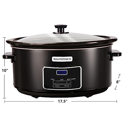 Magnifique8quartcasseroleslowcookerwithtimeranddigitalprogrammablesmallkitchenapplianceforfamilydinnersserves6peopleheatsettingskeepwarmlowandhigh Urban Country Home Decor Magnifique 8 quart casserole slow cooker with timer and digital programmable small kitchen appliance for family dinners serves 6 people heat settings keep warm low and high urban country home decor