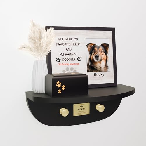 PICOONAL Personalized Pet Memorial Shelf