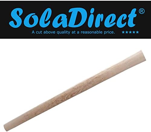 Wooden Pick Axe Handle 90 cm / 36 in Hardwood Replacement Handle Shaft Wood for Pickaxe Grubbing Mattock