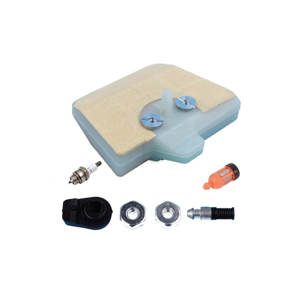 Kit de bujías y Filtro de Aire y Aceite for Motosierra MS340, MS360, 034, 036, MS 340, 360, Repuesto OEM 1125 120 1612