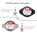 HOSAIRY Cooling Radiator Cap w/Anti-Hot Cover 19045-PAA-A01 for Acura RSX MDX TSX Honda Civic Accord Odyssey CR-V and More Vehicles