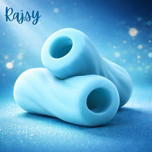 Image of Muscle Relaxation Massager for Men | Ultra Soft Silicone Waterproof Stress Relief Device | Non-Electric Body Pain Relief & Relaxation Device | Compact Travel Friendly Wellness Massager