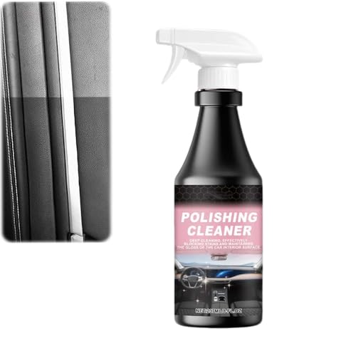 Nettoyant d'intérieur de voiture spray polissage anti-satin pour tableau de bord