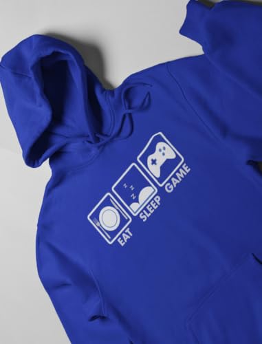 Tstars Eat Sleep Game Hoodie for Men and Teens Funny Gamer Pullover Cool Gaming Apparel Hoodies Boys2