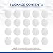 LANMU Bottle Cap Silicone Gasket Compatible with Swiffer Wet Jet Power Mop Cleaning Solution, DIY Reusable Bottle Refillable Container (20 Pack)