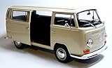 Marke: VW Welly VW Bus T2 (1972) beige 1:24 Modellauto Metall