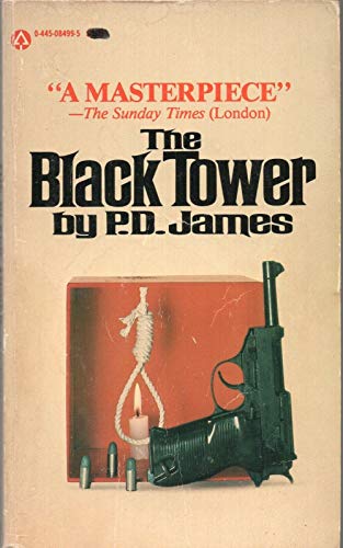 THE BLACK TOWER by P D JAMES Popular Library PB... B08LLCLMRN Book Cover